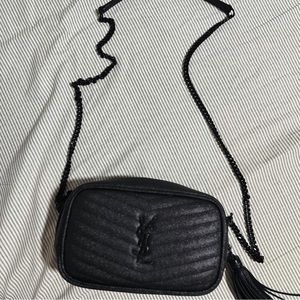 YSL mini leather bag